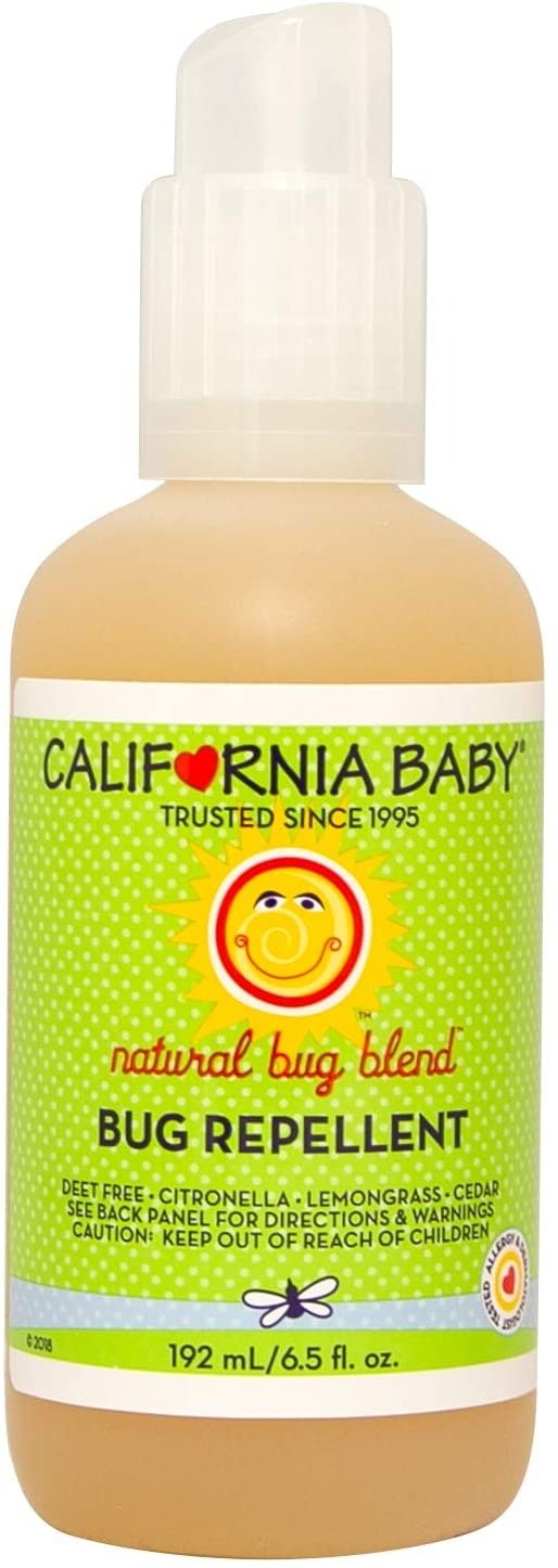 Baby Plant-Based Natural Bug Repellant Spray (6.5 fl. oz.) Skin Safe, Plant-Based Formula for Babies, Toddlers, Kids | Outdoor Protection from Mosquitoes (1 Pack)