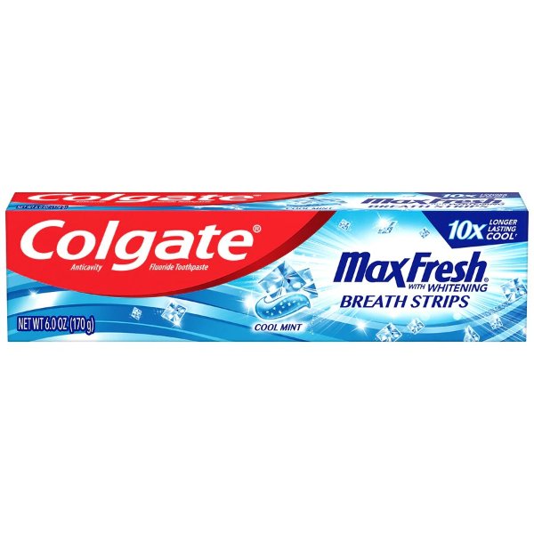 Toothpaste with Mini Breath Strips Mint