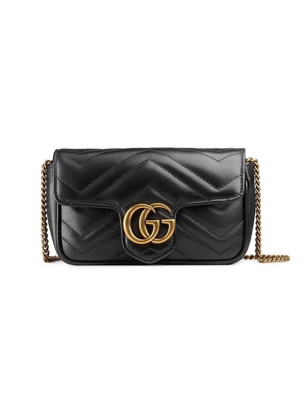 GG Marmont matelasse leather super mini bag