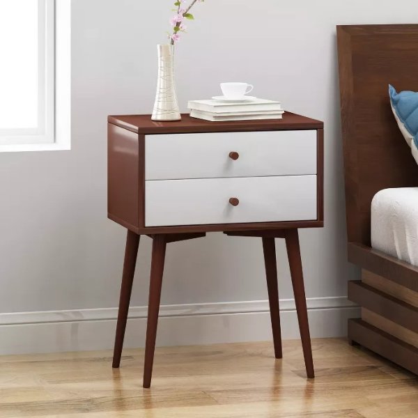 Newcomb Mid Century Modern Side Table - Christopher Knight Home