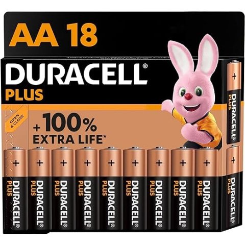 Plus AA 电池（18 包）