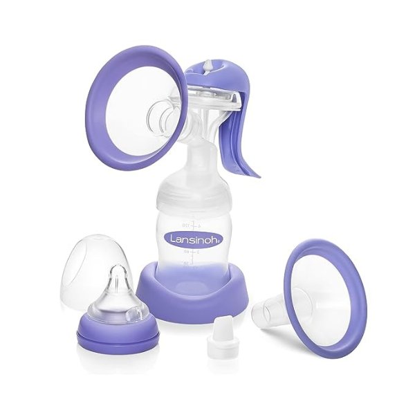 Manual Breast Pump with Stimulation & Expression Modes (Single Pump)