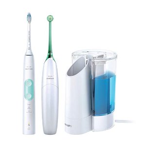 Philips Sonicare ProtectiveClean, AirFloss and Fill & Charge Station Bundle