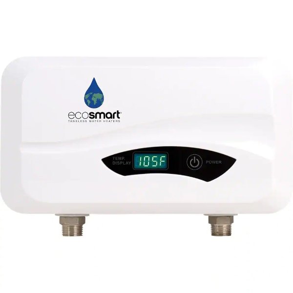 POU 3.5 Point-of-Use Flow Controlled Tankless Electric Water Heater 3.5 kW 120 V