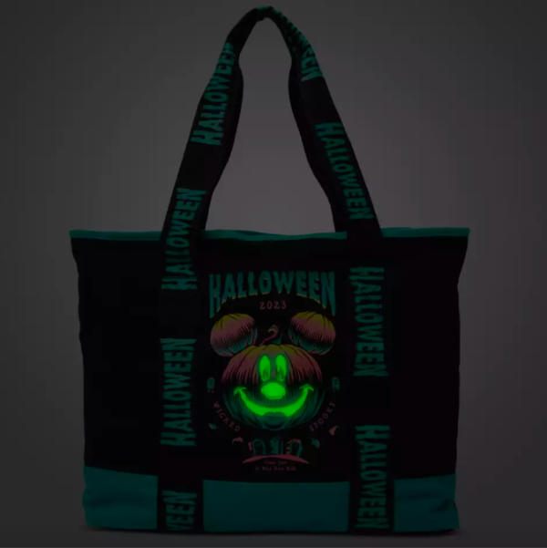 Mickey Mouse Halloween Glow-in-the-Dark Tote Bag | shopDisney