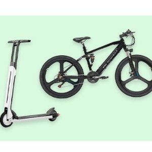 电动滑板车, 自行车及周边产品促销