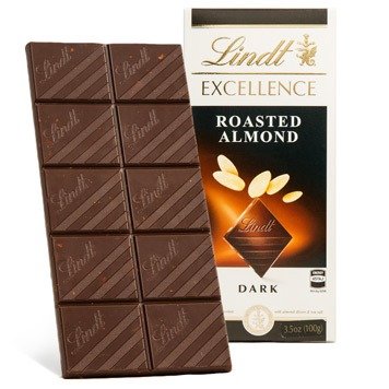 Roasted Almond Dark Chocolate EXCELLENCE Bar (3.5 oz)