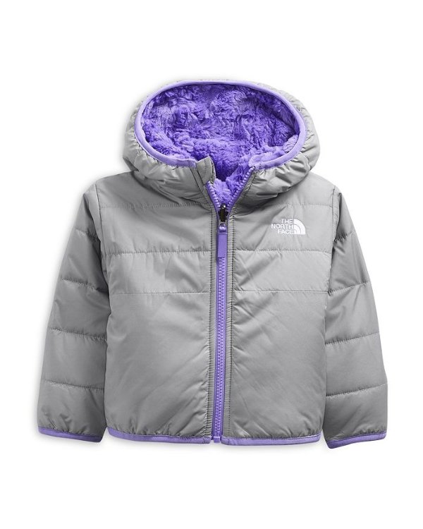 Unisex Reversible Mossbud Swirl Full Zip Hooded Jacket - Baby