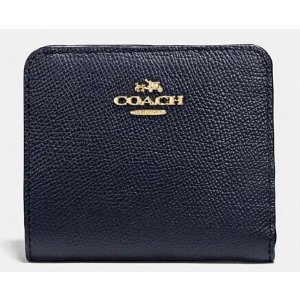 SMALL wallet in colorblock leather @ Coach