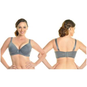 6-Pack of Angelina Plus-Size Bras with Cushioned Straps