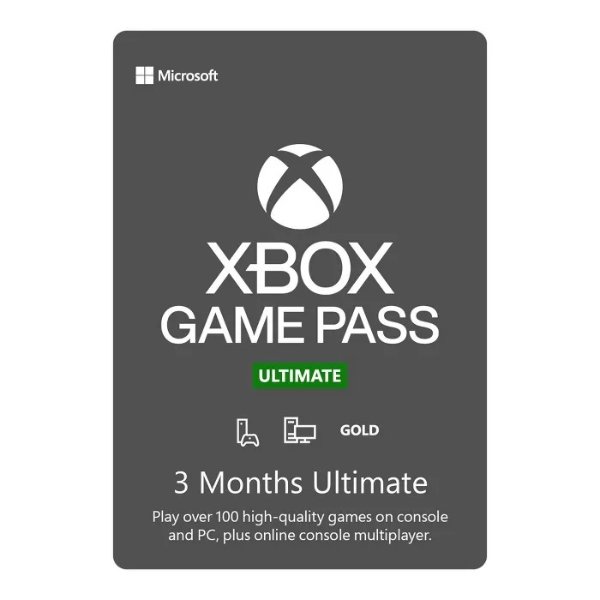 Xbox Game Pass Ultimate 3个月