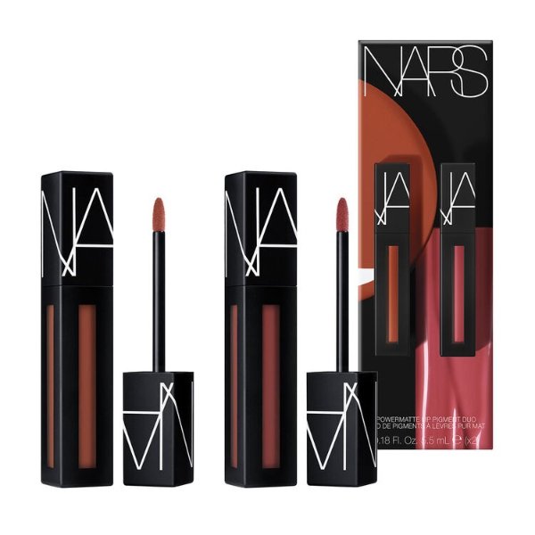 Power Matte Liquid Lipstick Duo | All-Day Lip Pigment | NARS Cosmetics