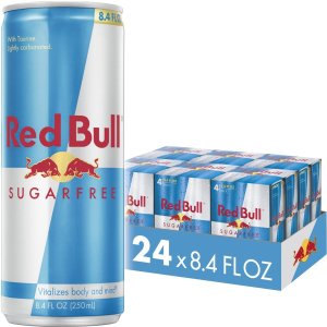 Red Bull 无糖能量饮料 8.4 Fl Oz 24罐
