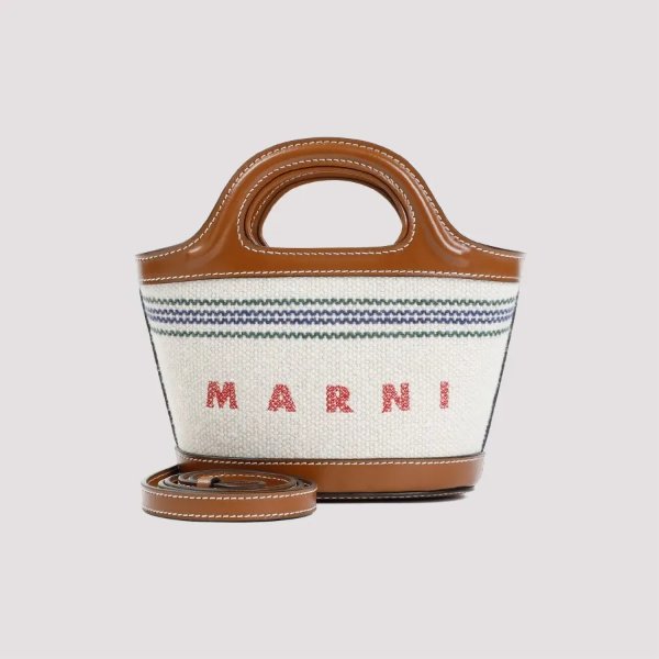 Marni Tropicalia Micro Handbag BMMP0096U2.P6457-ZO706 NATURAL | IlDuomo