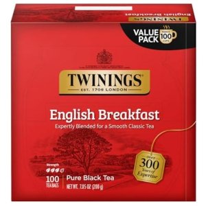 Twinings 英式早餐红茶包 100包