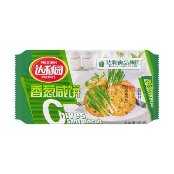 DALIYUAN Classics Chives Salty Biscuit 260g
