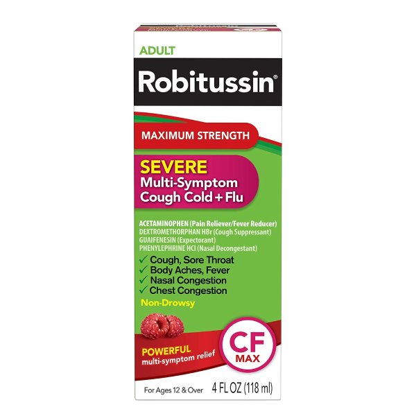 Robitussin Adult Maximum Strength Severe Multi-Symptom Cough 4 fl. oz