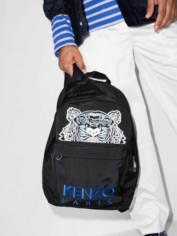 Classic Tiger logo-embroidered backpack