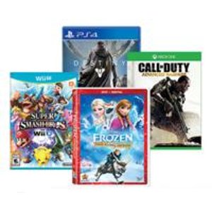 Select Video Games,Video Games Accessories and Movies @ ToysRUs
