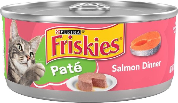 Friskies 三文鱼味猫罐头 5.5oz 24罐