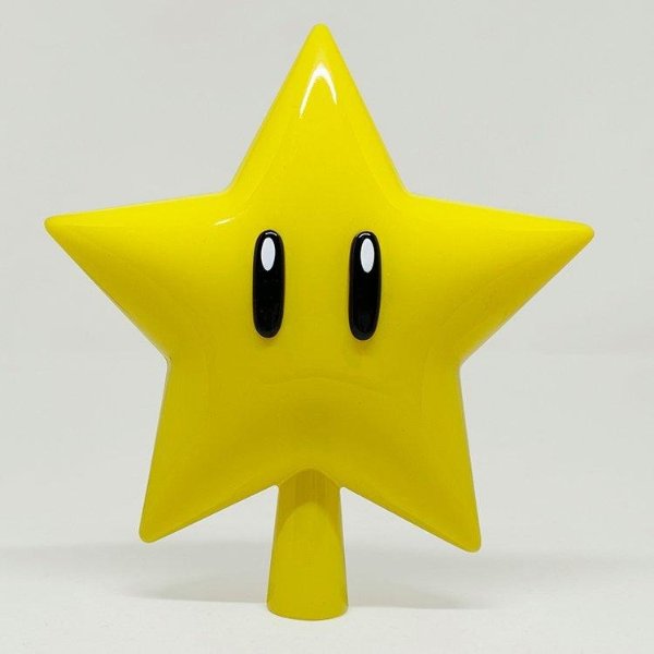 Super Mario Bros. Super Star Light Up Tree Topper | GameStop