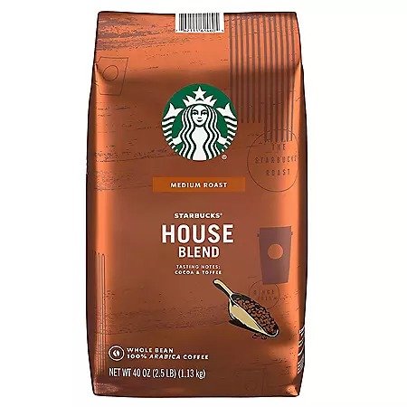 House Blend Whole Bean Coffee (40 oz.) - Sam's Club