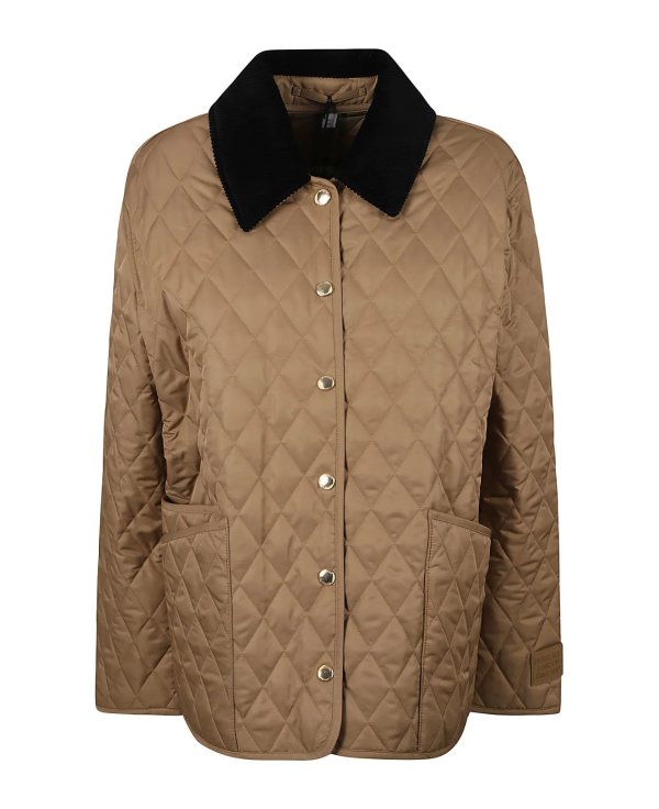 Buttoned Quilt Detail Jacket | italist
