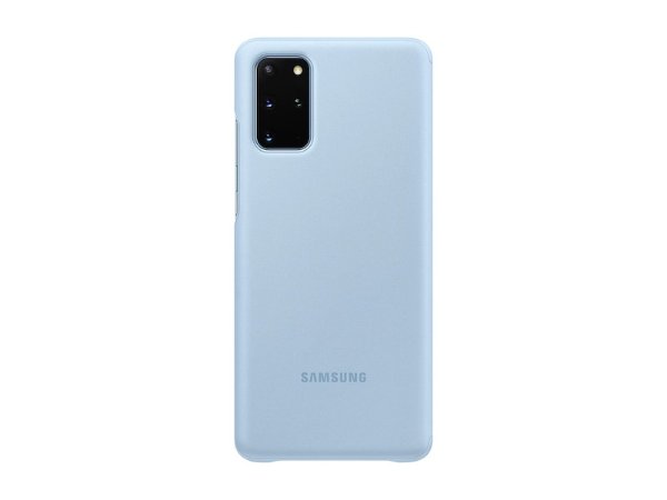 Galaxy S20 plus 5G S-View Flip cover Blue Mobile Accessories - EF-ZG985CLEGUS | Samsung US