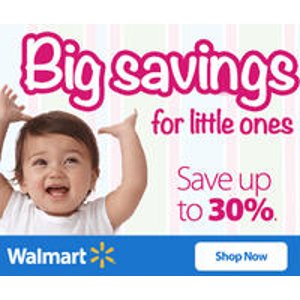 Walmart 精选婴儿产品特卖