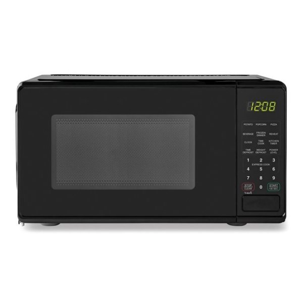 Mainstays 0.7 Cu ft capacity, Compact Countertop Microwave Oven