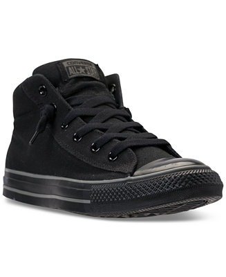 Men's Chuck Taylor All Star Street Mid Casual Sneakers From Finish Line