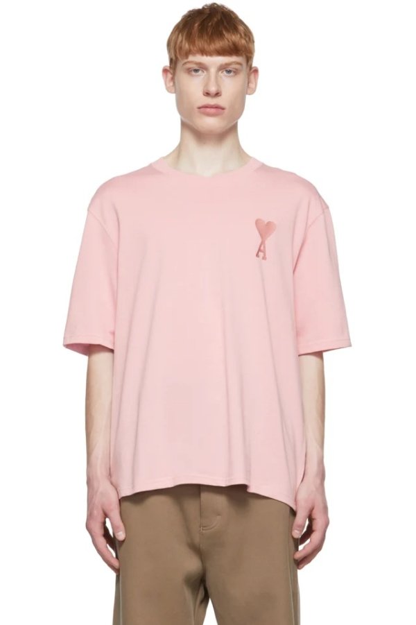 粉色T恤