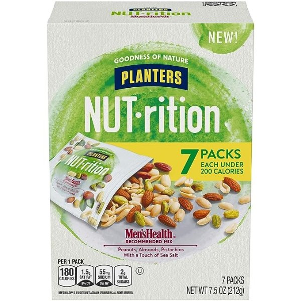 Nutrition Wholesome Nut Mix Pack, 7 Pack