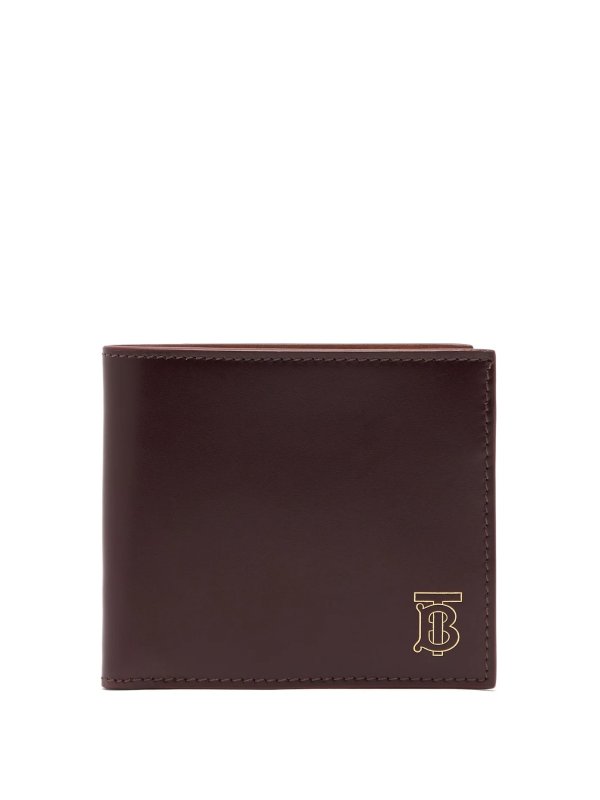 TB monogram bi-fold leather wallet | Burberry | MATCHESFASHION US