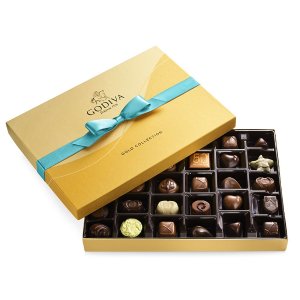 闪购：Godiva 多款巧克力礼盒 限时促销 心形礼盒$36