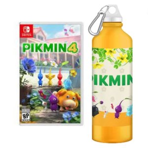 $59.99Pikmin 4 with Exclusive Stainless Steel Water Bottle - Nintendo Switch