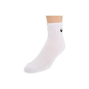 Nike 纯棉男士白色高腰袜子，6双装
