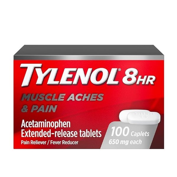 8 Hour Muscle Aches & Pain Relief Extended Release Tablets