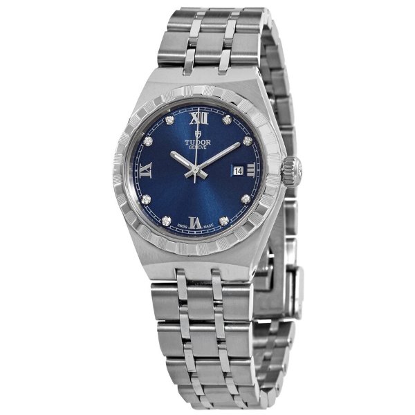Royal Automatic Diamond Blue Dial Watch M28300-0007