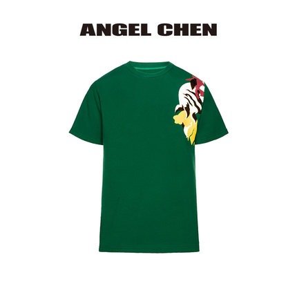 【预售】【ANGEL CHEN】设计师品牌 老虎印花紧身T恤
