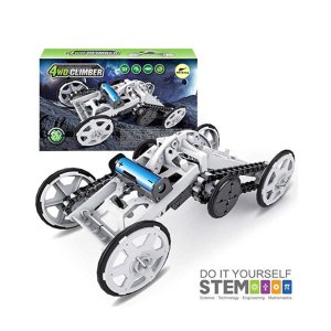 Mochoog STEM Toys Science Kit for Kids - 4WD Electronic Building Toy Car