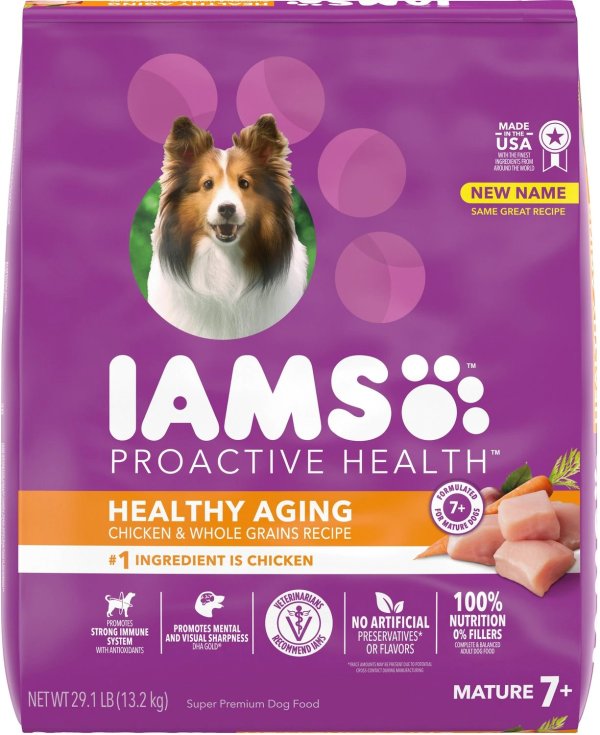 ProActive Health Mature Adult Dry Dog Food, 29.1-lb bag - Chewy.com