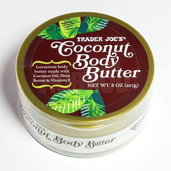 Trader Joes Coconut Body Butter 8 Oz. (00501309)
