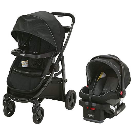 Modes Travel System | Includes Modes Stroller and SnugRide SnugLock 35 Infant Car Seat, Dayton