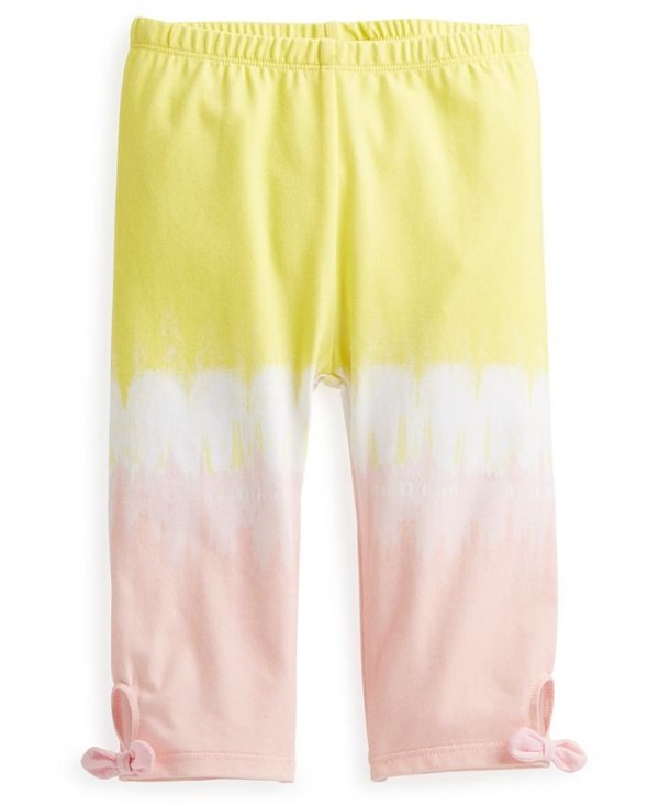 Baby Girls Sunrise Tie-Dyed Capri Pants, Created for Macy's