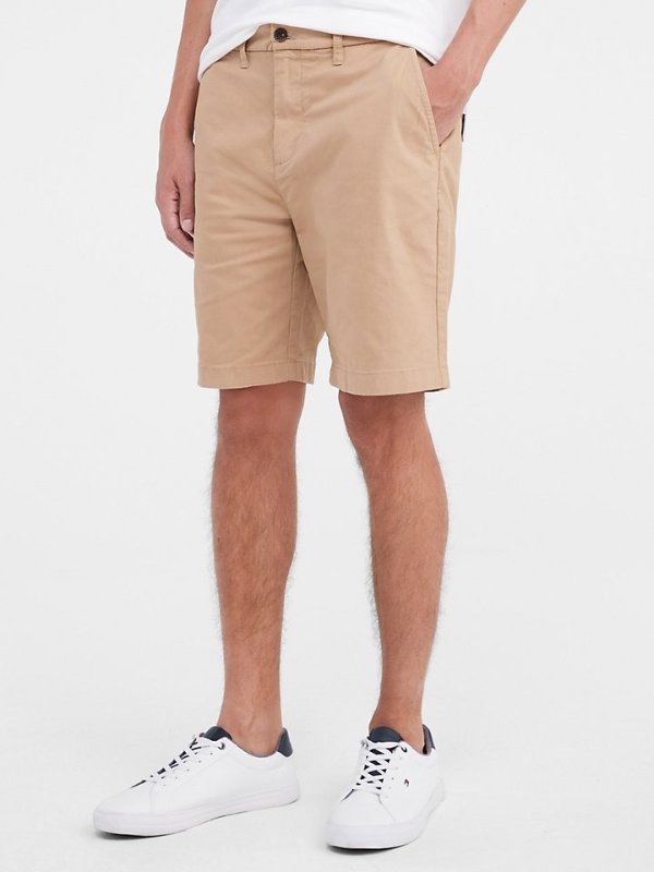 Straight Fit Twill 9" Chino Short | Tommy Hilfiger