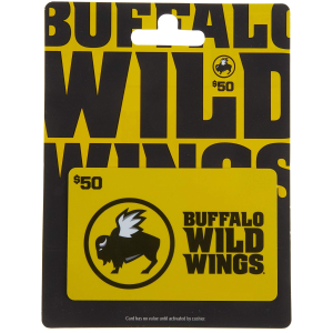 闪购：Buffalo Wild Wings 礼卡