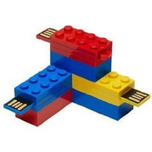 LEGO Brick 16GB USB 2.0 Flash Drive - With Additional LEGO Brick Toy