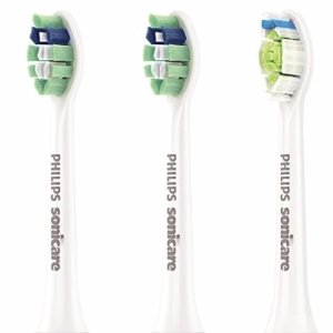Philips Sonicare replacement toothbrush heads variety pack - 2 Plaque Control and 1 DiamondClean, HX9023/62, 3-count
