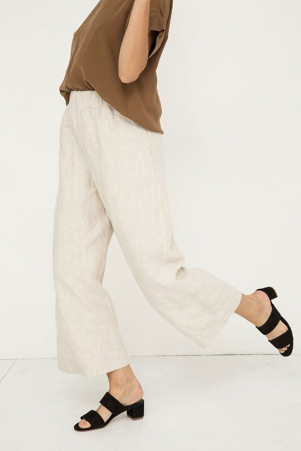 Florence Pant in Midweight Linen